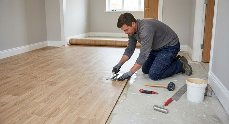 Vinyl Flooring Installation in Plano, IL