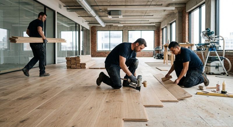 Commercial Hardwood Service in Aurora, IL