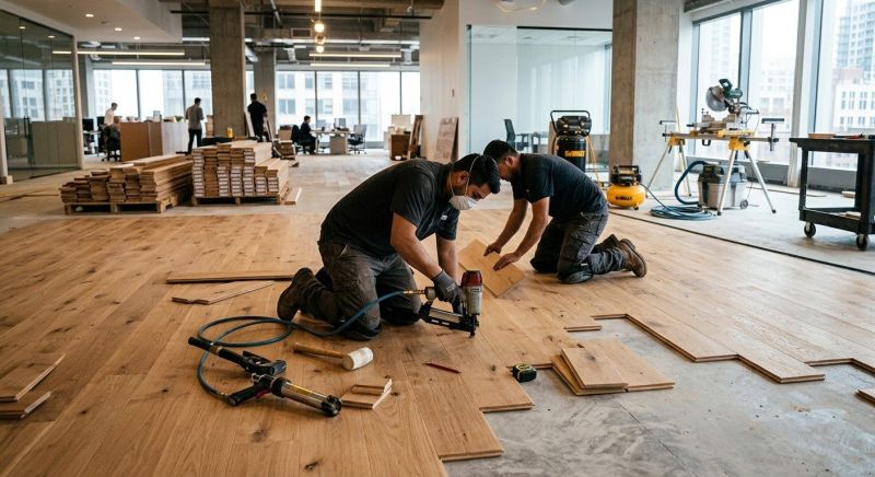 Commercial Hardwood Service in West Chicago, IL