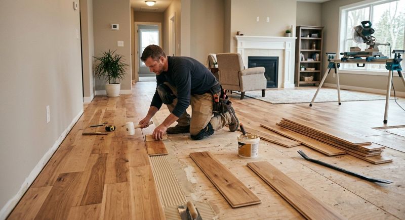 Engineered Wood Installation in Plainfield, IL
