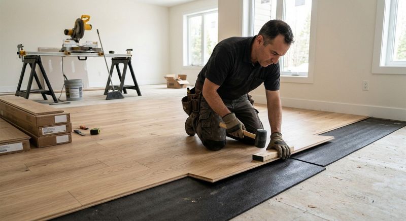 Engineered Wood Installation in Plainfield, IL