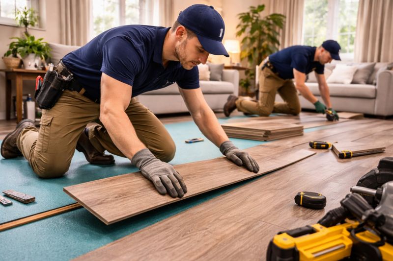 Laminate Floor Installation in Aurora, IL