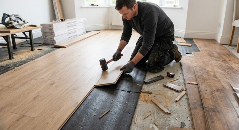 Laminate Floor Installation in Clarendon Hills, IL