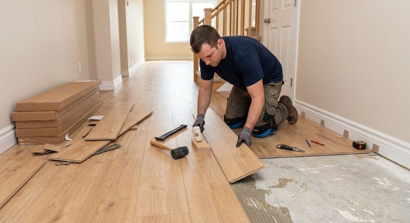 Laminate Floor Installation in Oak Forest, IL
