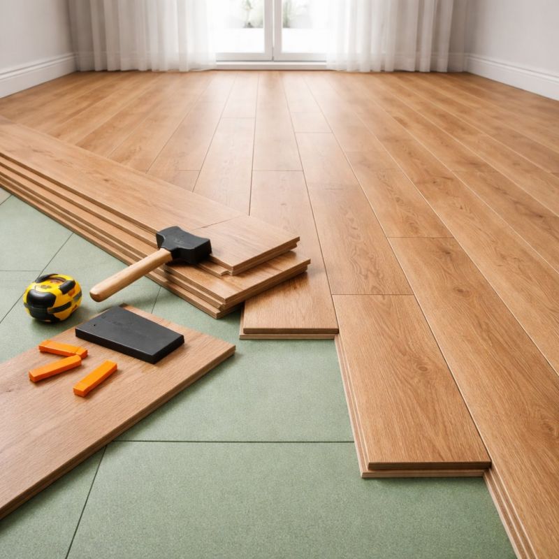 Laminate Floor Installation in Plano, IL