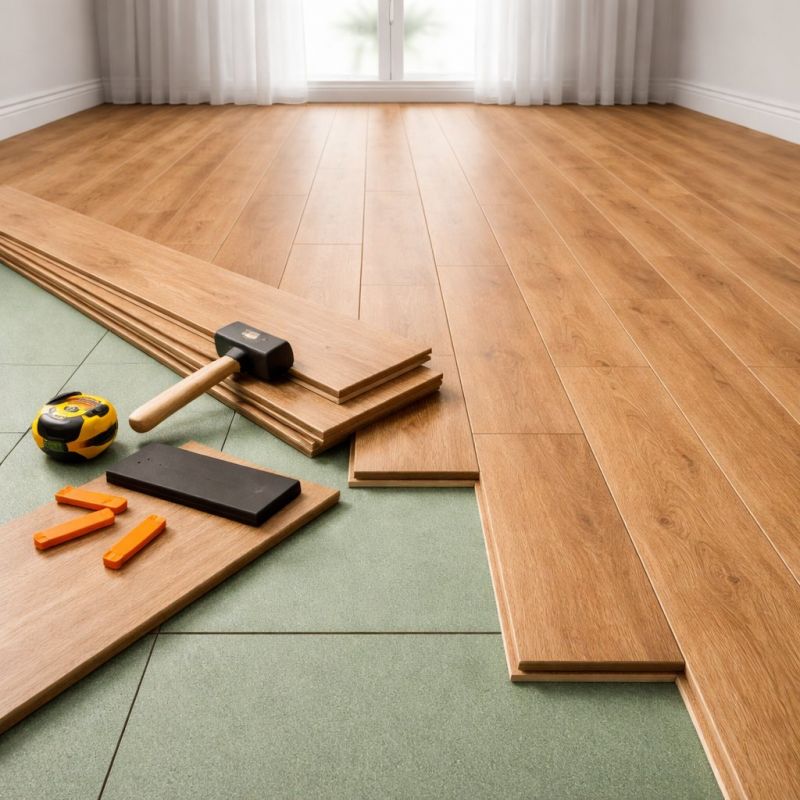 Laminate Floor Remodeling in Plainfield, IL