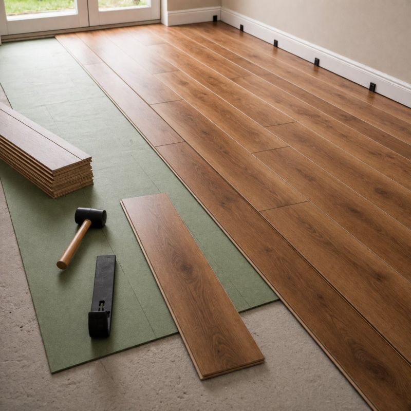 Laminate Floor Replacement in Carol Stream, IL