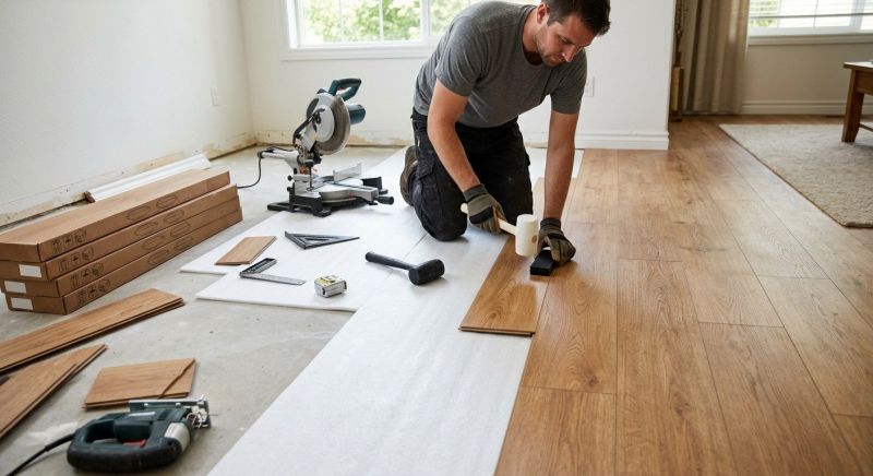 Laminate Floor Replacement in Elmhurst, IL