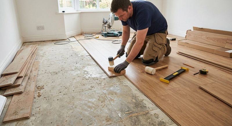 Laminate Floor Replacement in North Aurora, IL