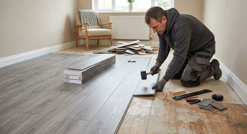 Laminate Floor Replacement in Tinley Park, IL