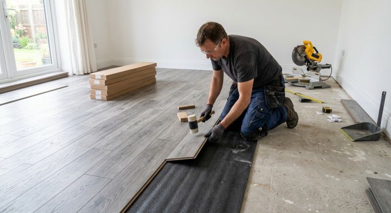 Laminate Floor Replacement in Winfield, IL