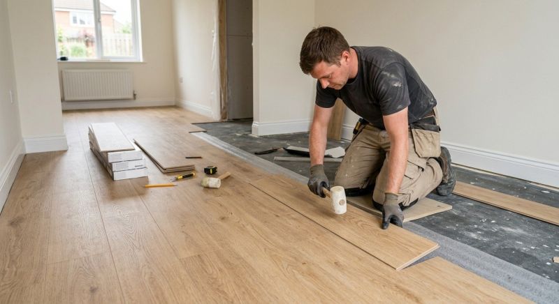 Linoleum Floor Installation in Hinsdale, IL