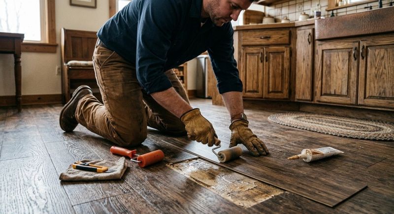 Linoleum Floor Installation in La Grange, IL