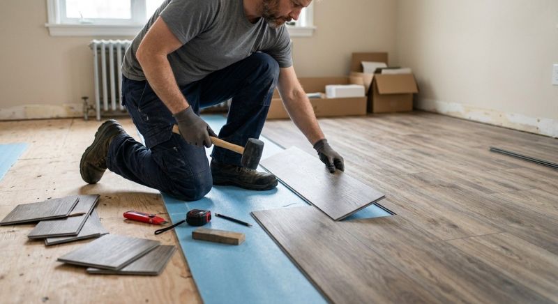 Linoleum Floor Installation in Lockport, IL