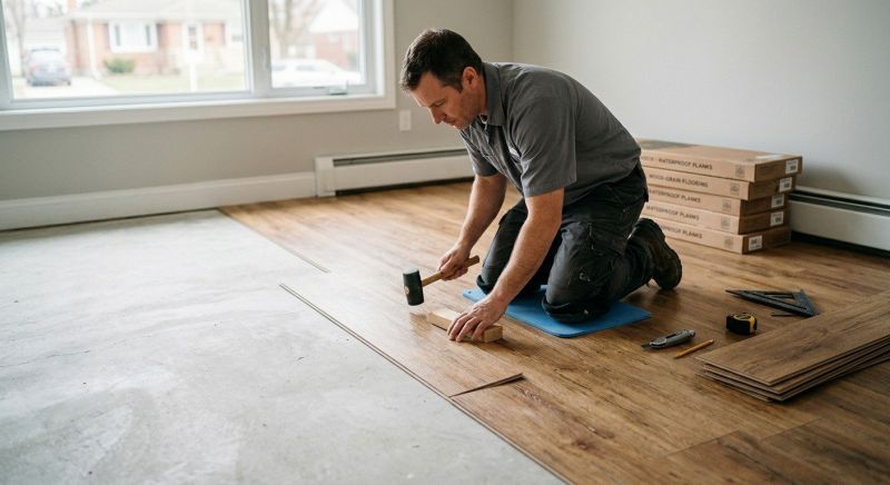 Linoleum Floor Installation in Naperville, IL
