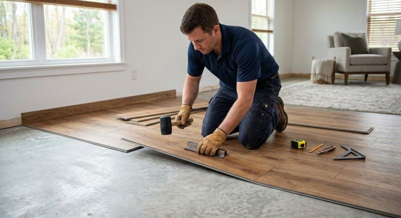Luxury Vinyl Tile Installation in Plainfield, IL