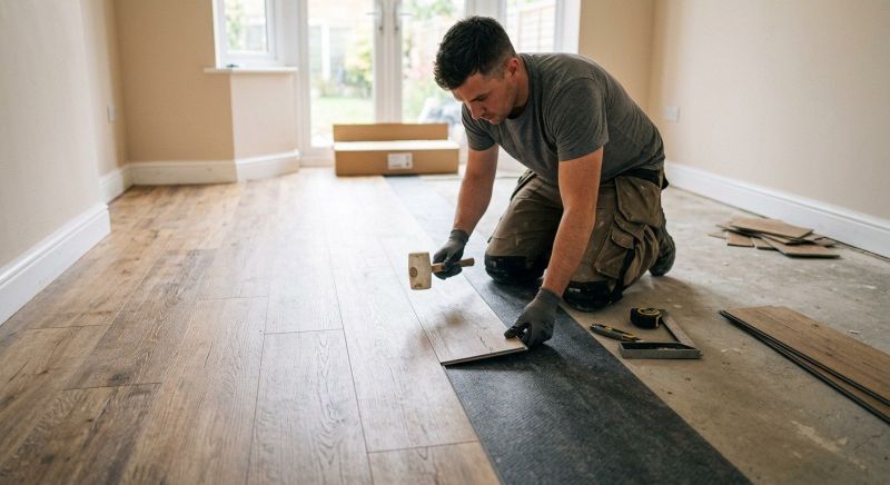 Luxury Vinyl Tile Installation in Manhattan, IL