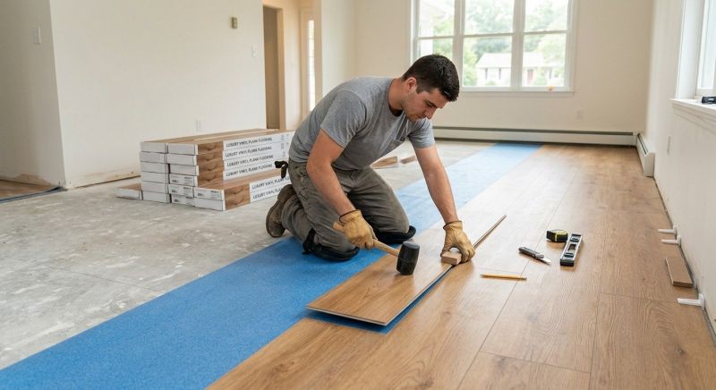 Lvt Flooring Installation in Batavia, IL