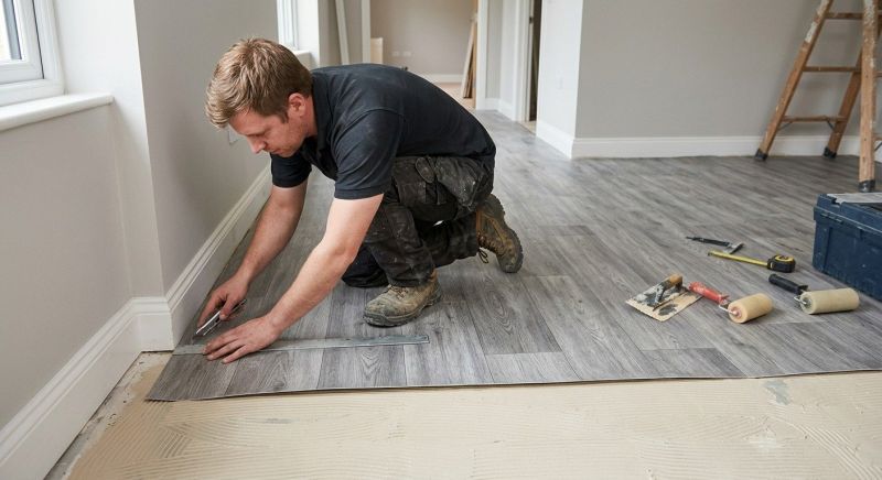 Sheet Flooring Installation in Lemont, IL