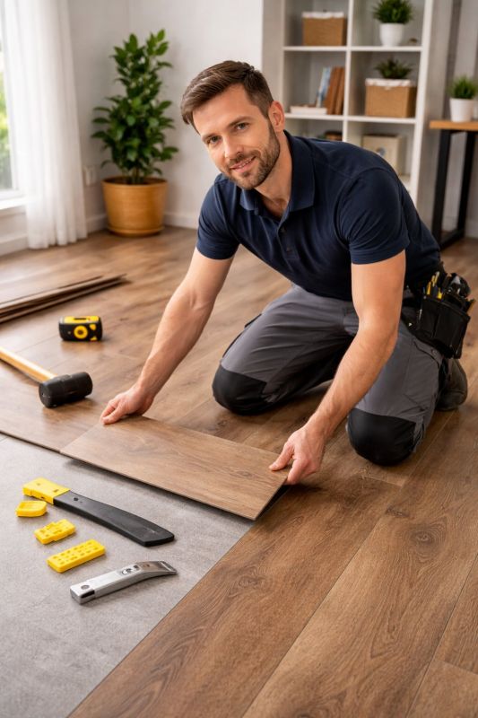 Vinyl Flooring Installation in Manhattan, IL