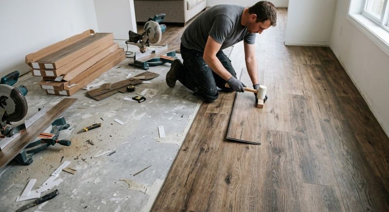 Vinyl Flooring Installation in Warrenville, IL