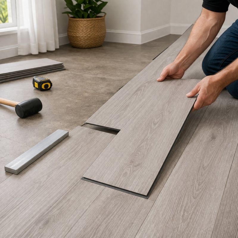 Vinyl Tile Installation in Plainfield, IL